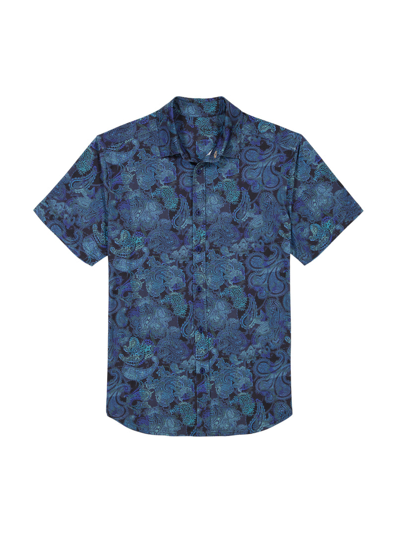 CUSCO SHORT SLEEVE BUTTON DOWN SHIRT