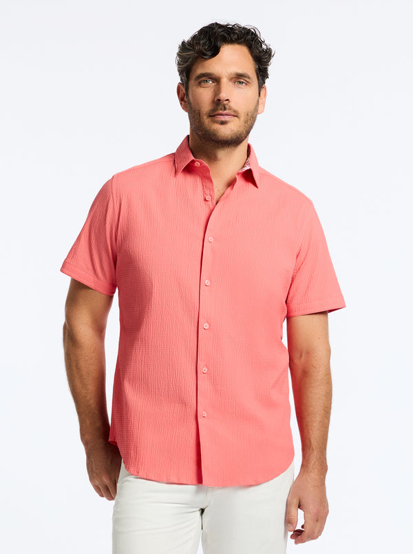 THRESHER SHORT SLEEVE BUTTON DOWN SHIRT