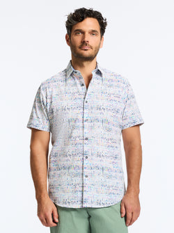 PONZA SHORT SLEEVE BUTTON DOWN SHIRT