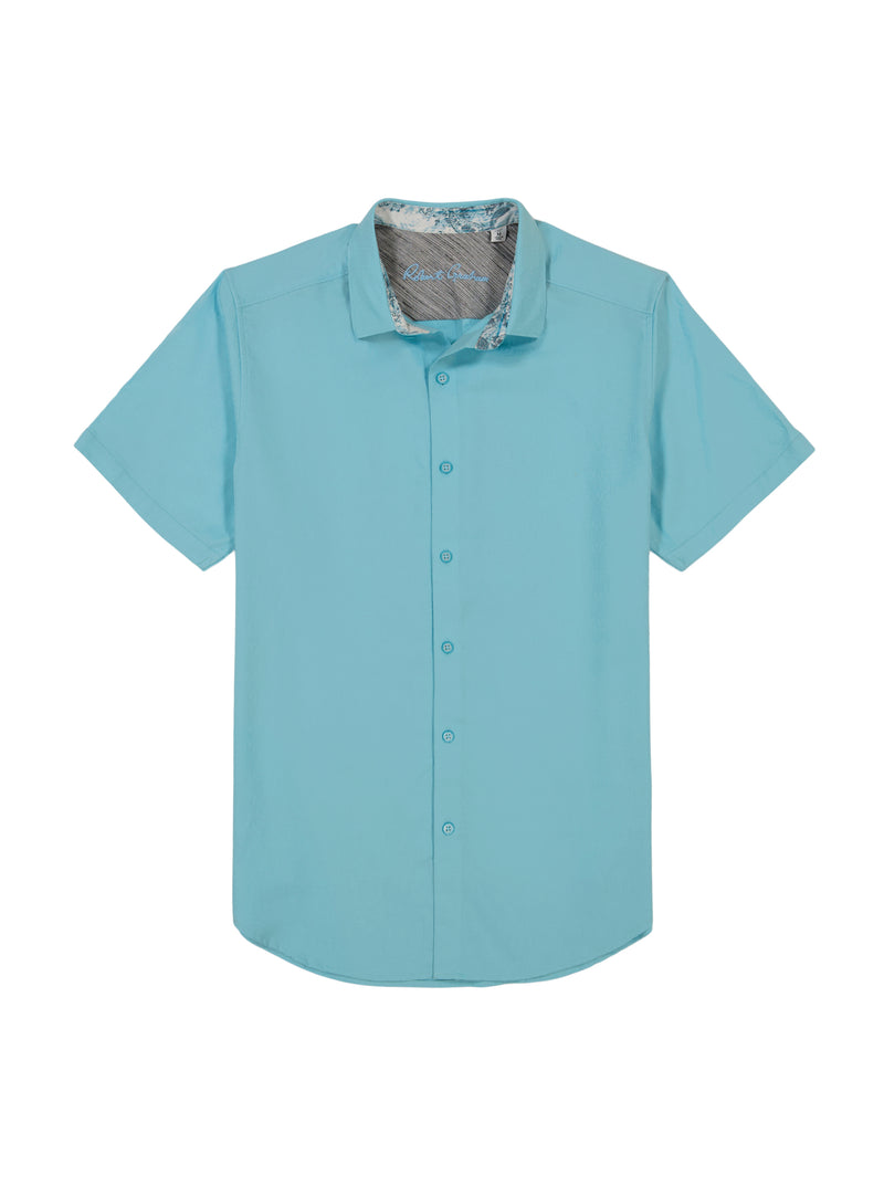 ODYSSEY SHORT SLEEVE BUTTON DOWN SHIRT