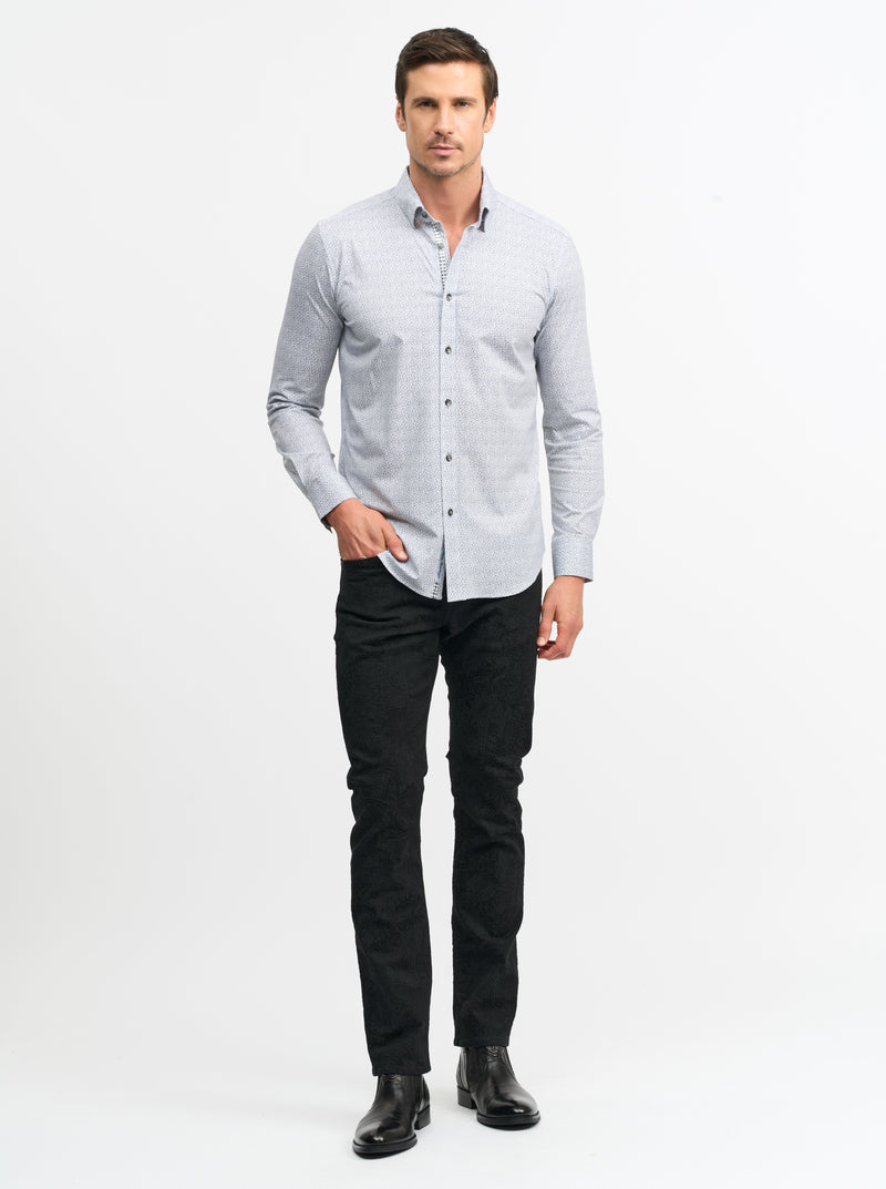 DORSEY LONG SLEEVE BUTTON DOWN SHIRT