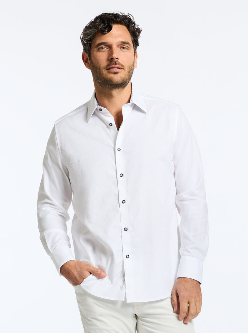 ODYSSEY LONG SLEEVE BUTTON DOWN SHIRT