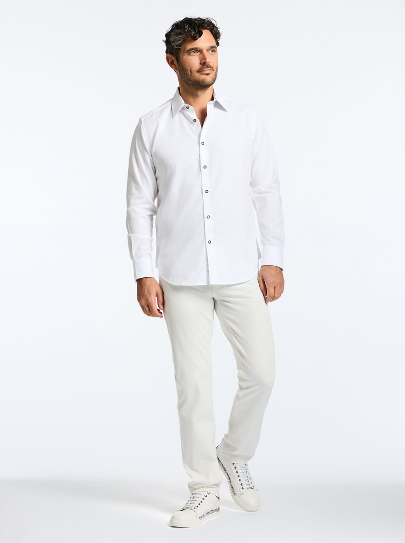 ODYSSEY LONG SLEEVE BUTTON DOWN SHIRT