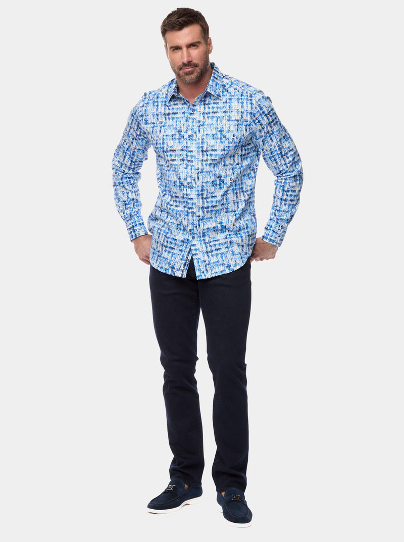 ERASMUS LONG SLEEVE BUTTON DOWN SHIRT