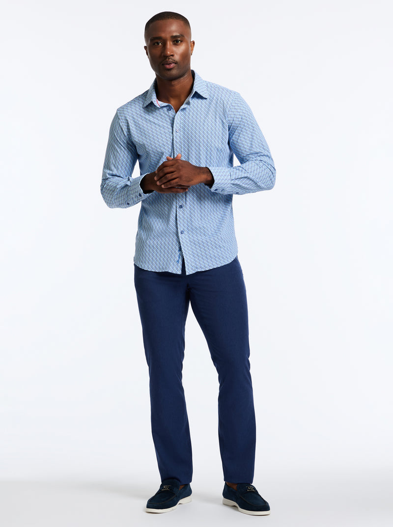 WILSHIRE LONG SLEEVE BUTTON DOWN SHIRT