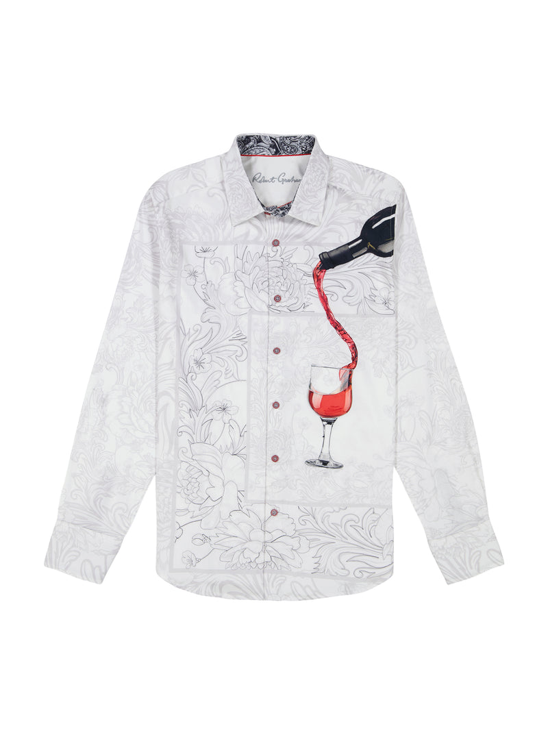 GRENASHE LONG SLEEVE BUTTON DOWN SHIRT