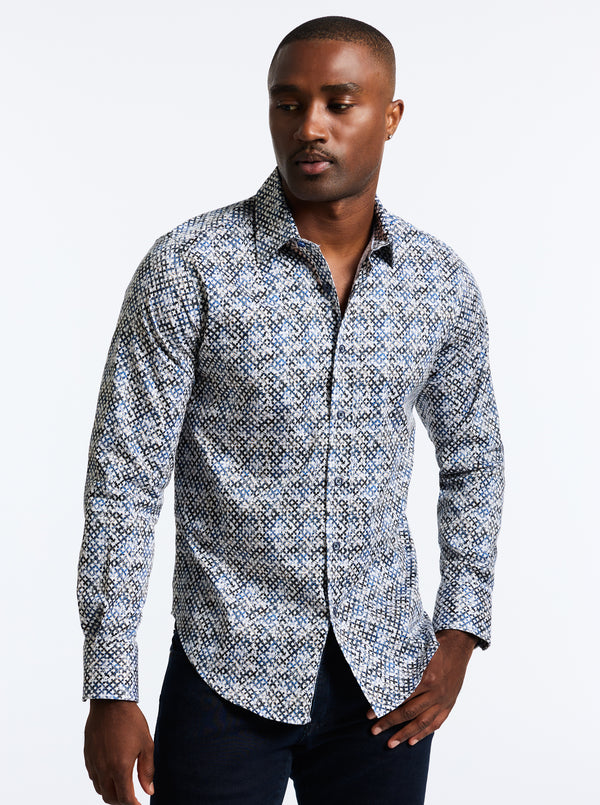 MISSION LONG SLEEVE BUTTON DOWN SHIRT