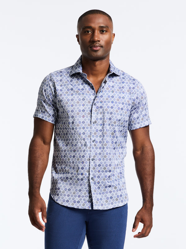 ROWAN SHORT SLEEVE BUTTON DOWN SHIRT