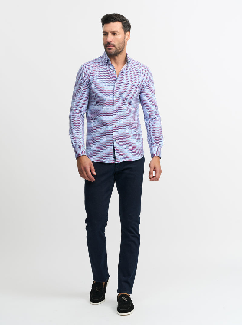 MARION LONG SLEEVE BUTTON DOWN SHIRT