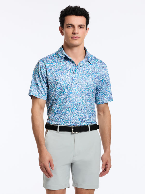 LUCKY STROKE SHORT SLEEVE POLO