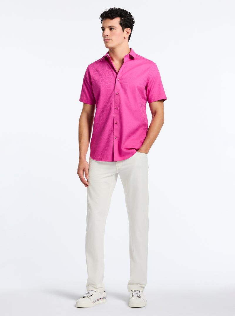 ODYSSEY SHORT SLEEVE BUTTON DOWN SHIRT