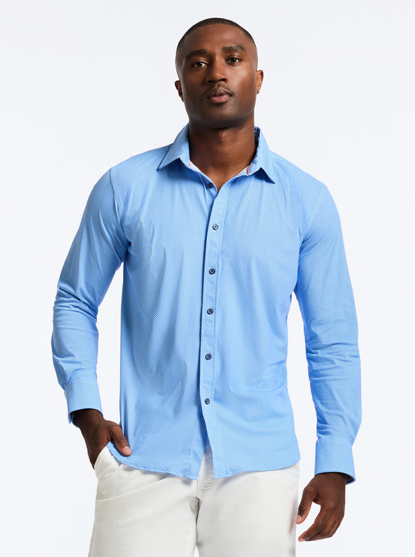 LEROS LONG SLEEVE BUTTON DOWN SHIRT