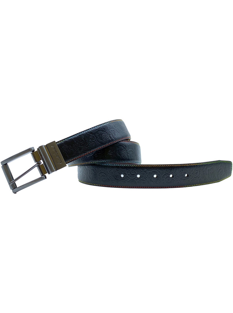 black reversible belt